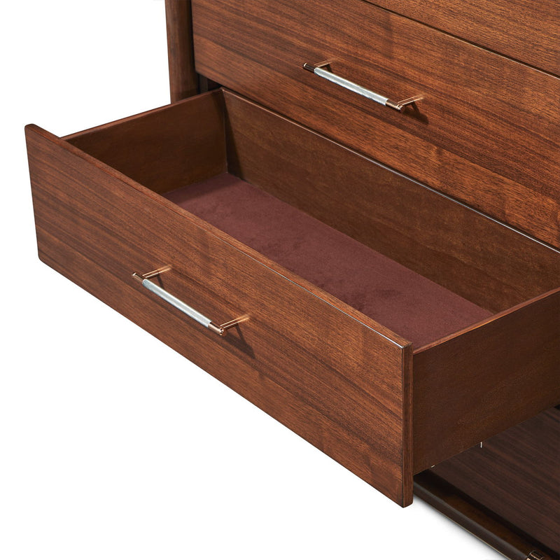 Mason Park - 5-Drawer Gentlemen's Chest - Umber - R&R Furniture Gallery (Fountain Valley, CA)