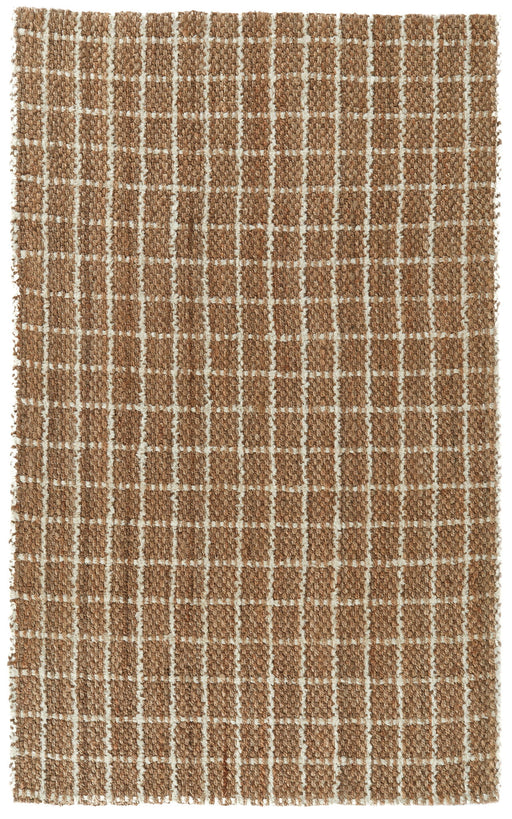 Serene - Windowpane Chenille Area Rug - R&R Furniture Gallery (Fountain Valley, CA)