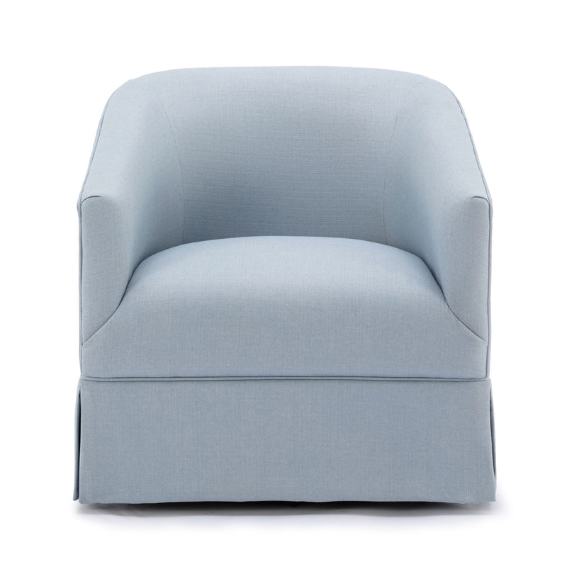 Earl - Skirted Swivel Chair - R&R Furniture Gallery (Fountain Valley, CA)