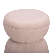 Tomlin gaming ottoman by TOV Furniture featuring plush upholstery, ruched design, and versatile storage and seating functionality.