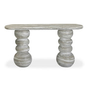 Hyre - Indoor / Outdoor Concrete Console Table - Faux Stone - R&R Furniture Gallery (Fountain Valley, CA)