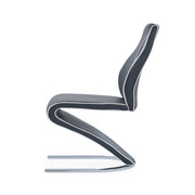Anne - Dining Chairs (Set of 2) - Gray - R&R Furniture Gallery (Fountain Valley, CA)