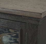 Tyler Creek - Extra Large TV Stand - Black / Gray - R&R Furniture Gallery (Fountain Valley, CA)