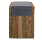 Jonah - Side Table - Black / Brown