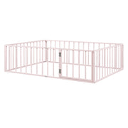 Metal Floor Bed Frame With Fence And Door - R&R Furniture Gallery (Fountain Valley, CA)