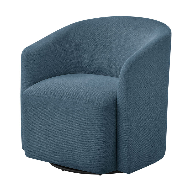 Ardena - Modern Swivel Barrel Chair - R&R Furniture Gallery (Fountain Valley, CA)