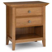 Amherst - Bedside Table, Handcrafted - R&R Furniture Gallery (Fountain Valley, CA)
