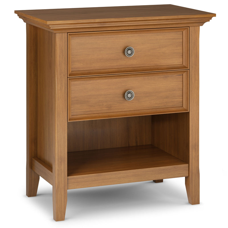 Amherst - Bedside Table, Handcrafted - R&R Furniture Gallery (Fountain Valley, CA)