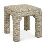 Satoria - Upholstered Small Bench - Green / White
