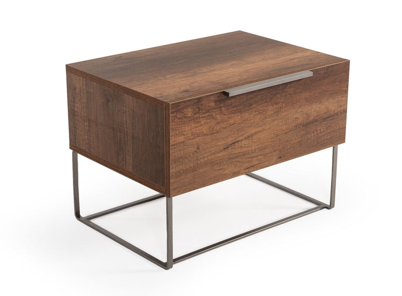 Lorenzo Italian Modern Light Oak 4-Piece Bedroom Set — view 3