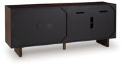 Welby - Accent Cabinet - Brown / Charcoal - R&R Furniture Gallery (Fountain Valley, CA)