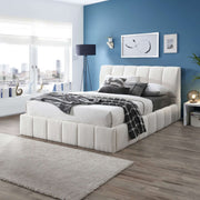 Hilar - Elegant Design Platform Bed - R&R Furniture Gallery (Fountain Valley, CA)