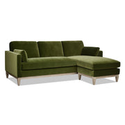 Knox - Modern Farmhouse Reversible Chaise Sectional Sofa - R&R Furniture Gallery (Fountain Valley, CA)