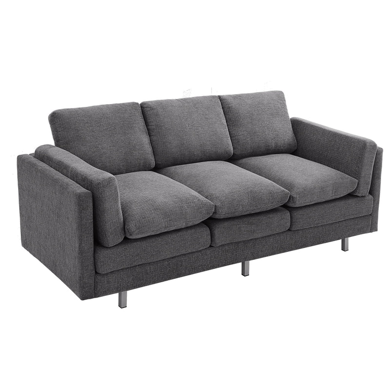 3 Seater Sofa With Dual Layer Seat Cushions - R&R Furniture Gallery (Fountain Valley, CA)