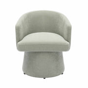Kristen - Upcycled Chenille Rolling Desk Chair - R&R Furniture Gallery (Fountain Valley, CA)