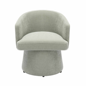 Kristen - Upcycled Chenille Rolling Desk Chair - R&R Furniture Gallery (Fountain Valley, CA)