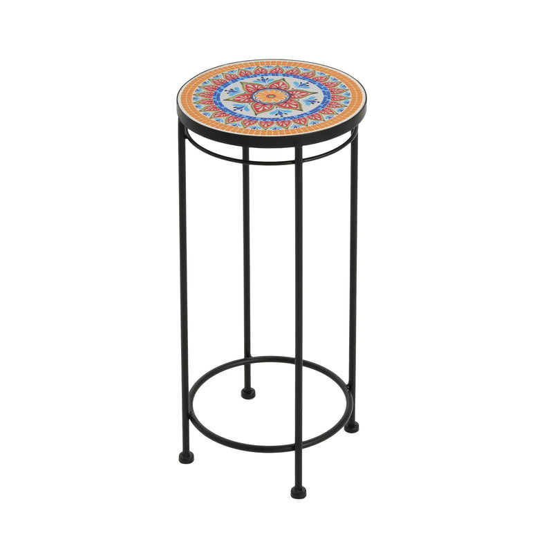 Wesley - Plant Stand - Black / Red - R&R Furniture Gallery (Fountain Valley, CA)