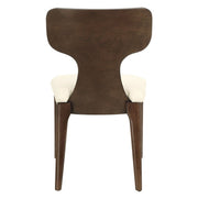 Koen - Side Chair (Set of 2) - Beige / Brown Oak - R&R Furniture Gallery (Fountain Valley, CA)