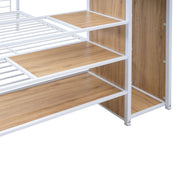 Bunk Bed With Lateral Storage Ladder And Wardrobe - R&R Furniture Gallery (Fountain Valley, CA)