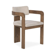 Labelle - Dining Armchair - Tan Oak - R&R Furniture Gallery (Fountain Valley, CA)