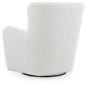 Rowenburg - Swivel Glider Accent Chair - R&R Furniture Gallery (Fountain Valley, CA)