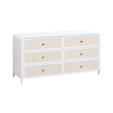 Patty - Rattan 6 Drawer Dresser - R&R Furniture Gallery (Fountain Valley, CA)