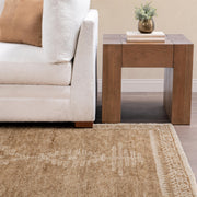 Classic Home Luxor Cairo hand-knotted rug with intricate geometric patterns in warm earthy tones for elegant living spaces.