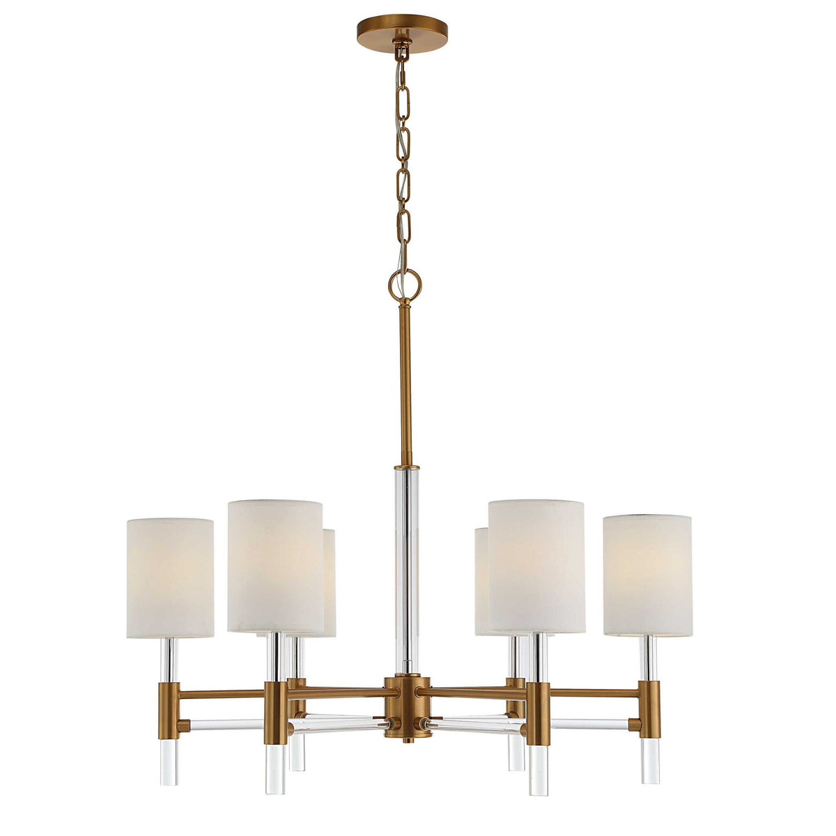 Welkin - 6 Light Modern Chandelier