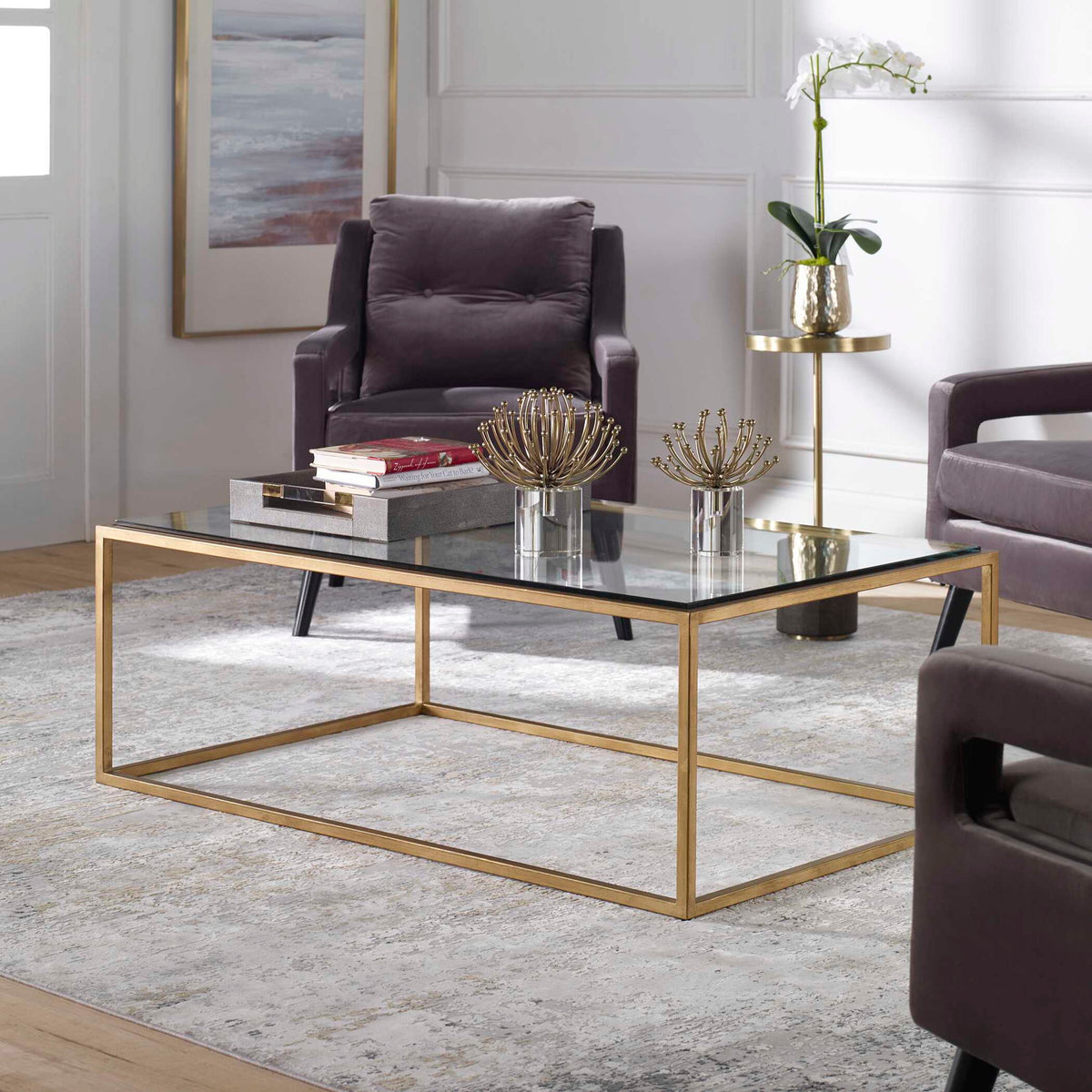 Bravura - Coffee Table - Gold