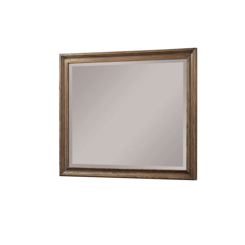 Inverness Parker - Mirror - Reclaimed Oak - R&R Furniture Gallery (Fountain Valley, CA)