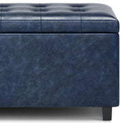 Cosmopolitan - Upholstered Storage Ottoman - R&R Furniture Gallery (Fountain Valley, CA)
