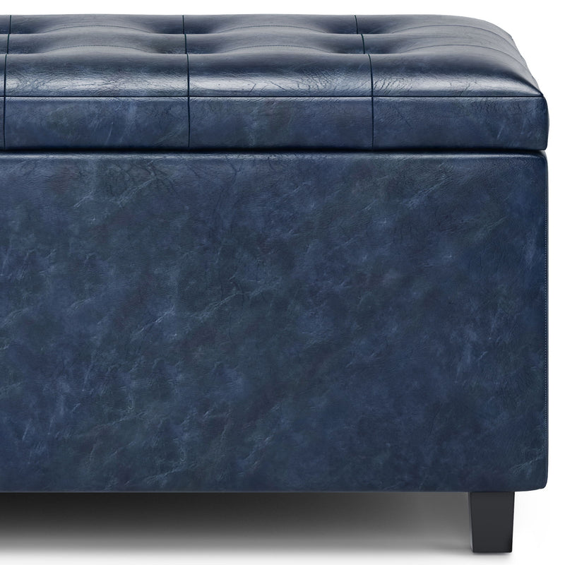 Cosmopolitan - Upholstered Storage Ottoman - R&R Furniture Gallery (Fountain Valley, CA)