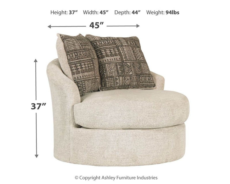 Soletren - Swivel Chair - R&R Furniture Gallery (Fountain Valley, CA)