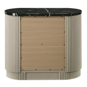 Travonte - Nightstand - Gray / Beige - R&R Furniture Gallery (Fountain Valley, CA)