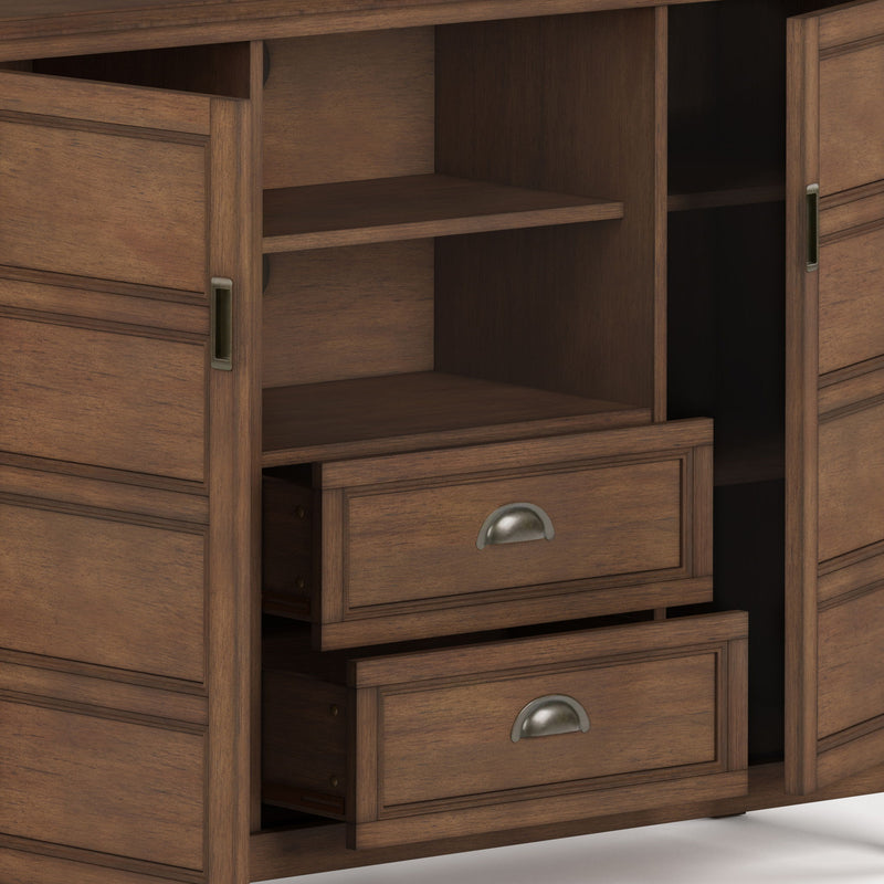 Burlington - Handcrafted Tall TV Media Stand - R&R Furniture Gallery (Fountain Valley, CA)