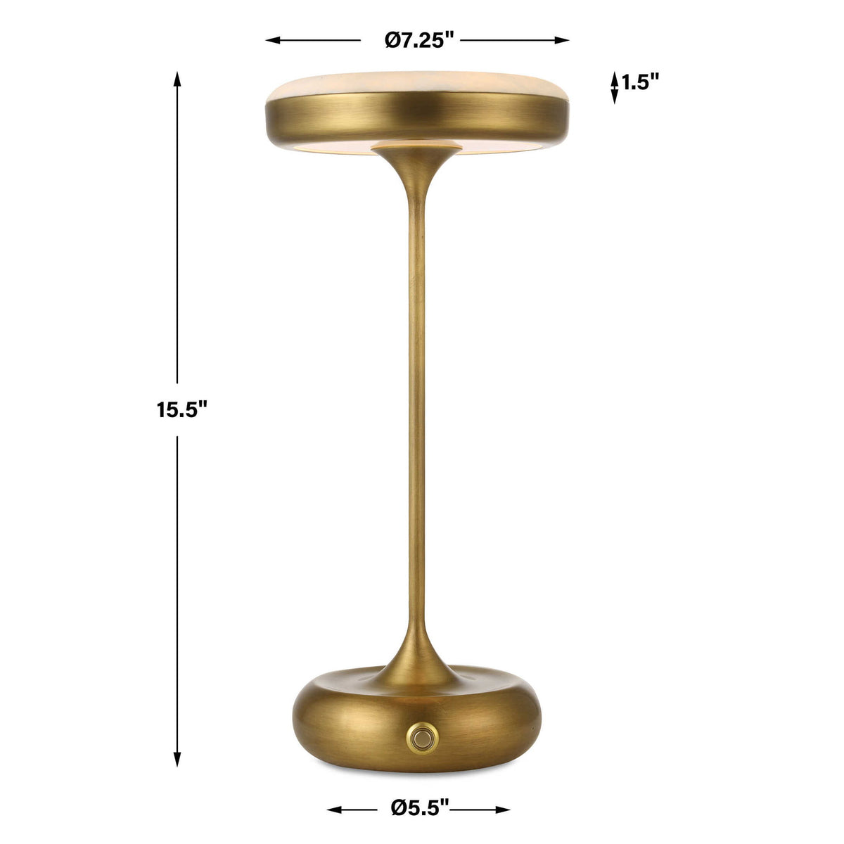 Flat Top - Rechargeable Mini Lamp