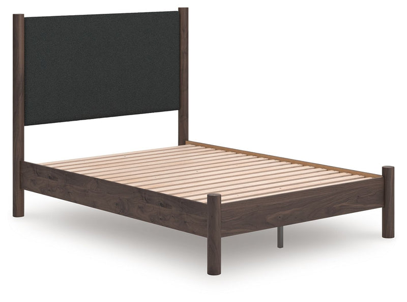 Pamytta - Upholstered Panel Platform Bed - R&R Furniture Gallery (Fountain Valley, CA)