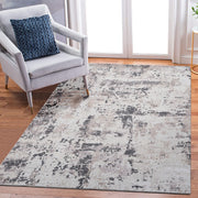 Payas - 8' X 10' Abstract Area Rug - Cream / Brown - R&R Furniture Gallery (Fountain Valley, CA)