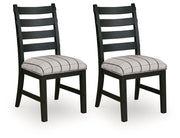 Ridgester - Dining Upholstered Side Chair (Set of 2) - R&R Furniture Gallery (Fountain Valley, CA)