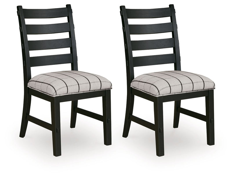 Ridgester - Dining Upholstered Side Chair (Set of 2) - R&R Furniture Gallery (Fountain Valley, CA)