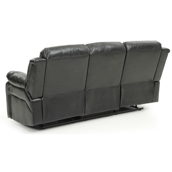 Elegant reclining sofa by Glory Furniture featuring plush cushions and a reclining design for leisure and comfort.