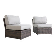 Armless Patio Chair With Cushions - R&R Furniture Gallery (Fountain Valley, CA)