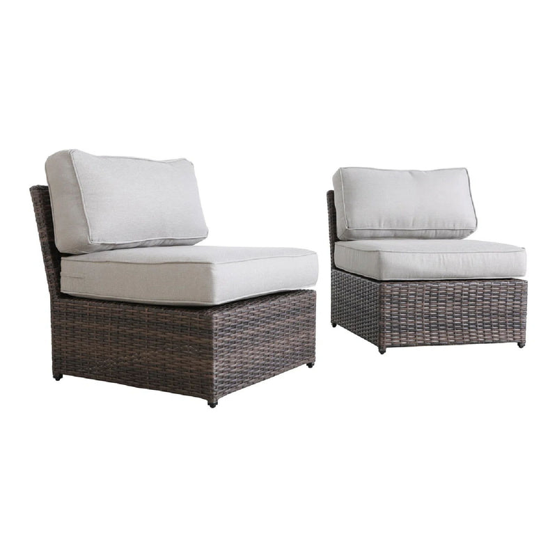 Armless Patio Chair With Cushions - R&R Furniture Gallery (Fountain Valley, CA)