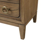 3 Drawer Nightstand With USB - Latte - R&R Furniture Gallery (Fountain Valley, CA)