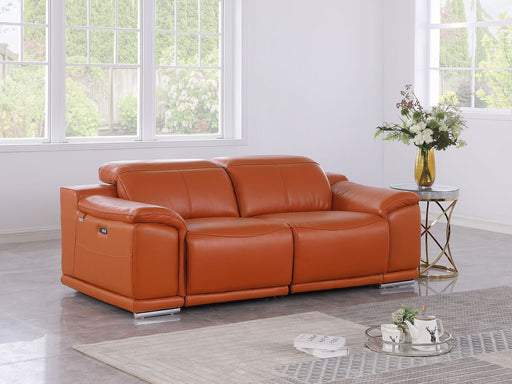 9762 - 2-Piece Modular Power Reclining Console With 2 Power Recliners In - R&R Furniture Gallery (Fountain Valley, CA)
