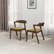 Dakota - Mid-Century Modern Dining Chair (Set of 2) - R&R Furniture Gallery (Fountain Valley, CA)