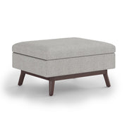Owen - Upholstered Rectangular Storage Ottoman - R&R Furniture Gallery (Fountain Valley, CA)