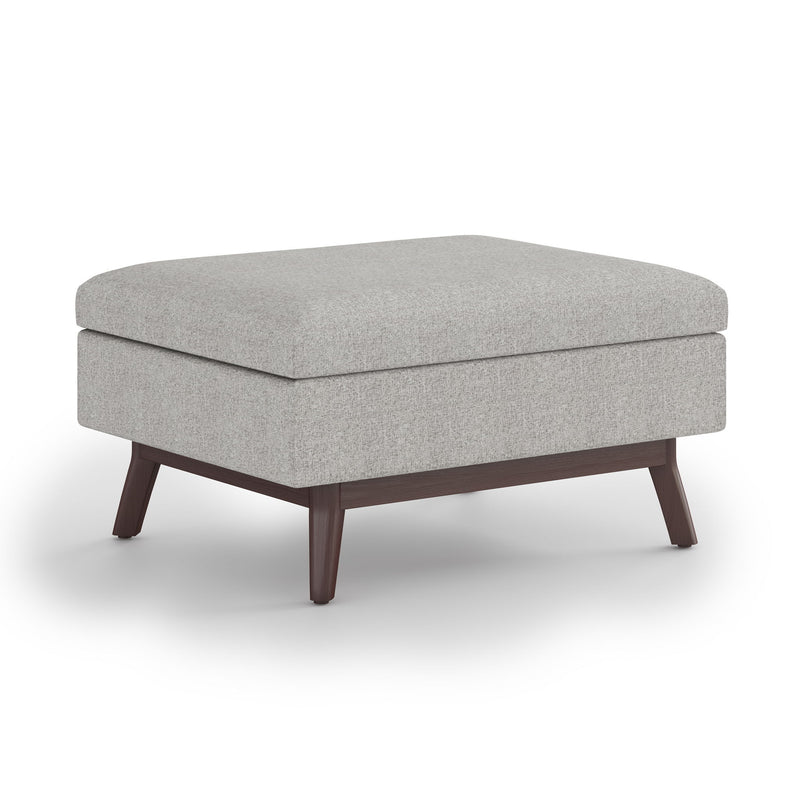 Owen - Upholstered Rectangular Storage Ottoman - R&R Furniture Gallery (Fountain Valley, CA)