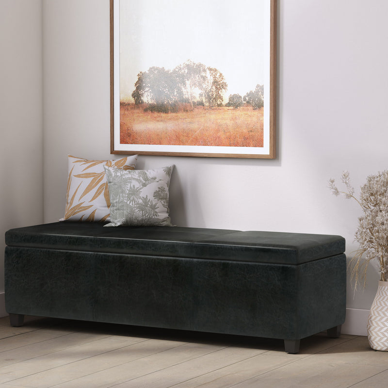 Avalon - Multifunctional Storage Ottoman Bench - R&R Furniture Gallery (Fountain Valley, CA)