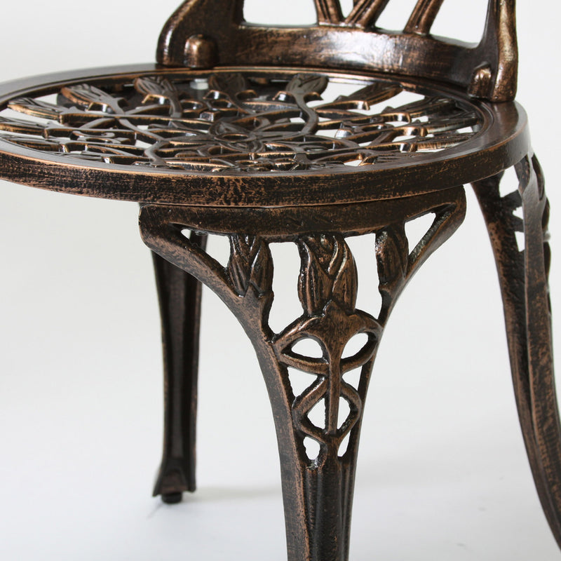 Nassau - Cast 3 Piece Bistro Set - R&R Furniture Gallery (Fountain Valley, CA)